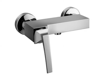 LUCE 84006 - External single handle shower mixer by Rubinetterie Frattini - view 2